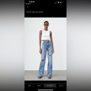 ZARA Denim Jeans